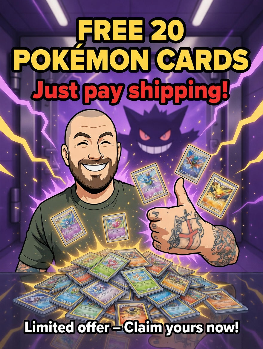 20Pokemon random cards guaranteed Reverse holo - IT'S FREE