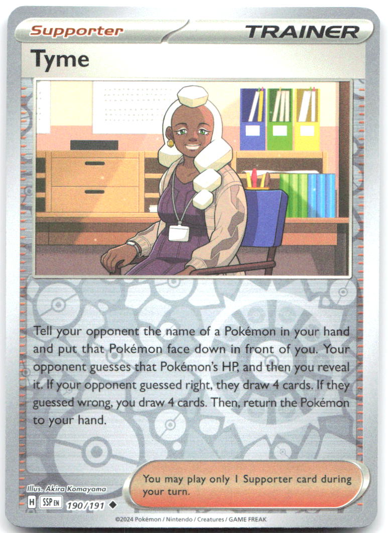 Pokemon Surging Sparks Reverse Holo's - Choose your Card - BUY 5 GET 6 FREE