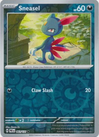 Prismatic Evolutions Master set bulk Darkness (Dark Blue) Cards