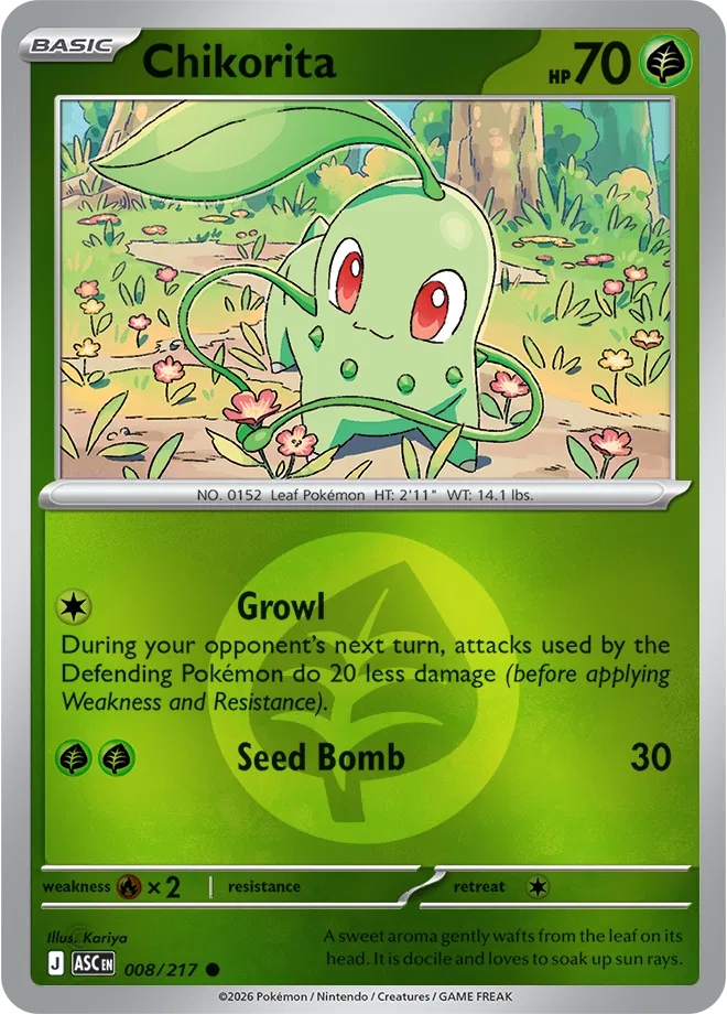 Pick Your Card - Green (Grass) Ascended Heroes