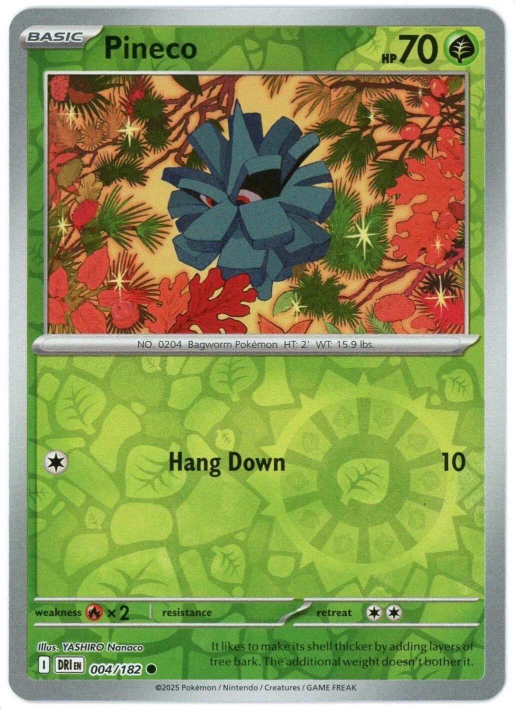 Destined Rivals - Green (Grass) Reverse Holo's - Pick your cards
