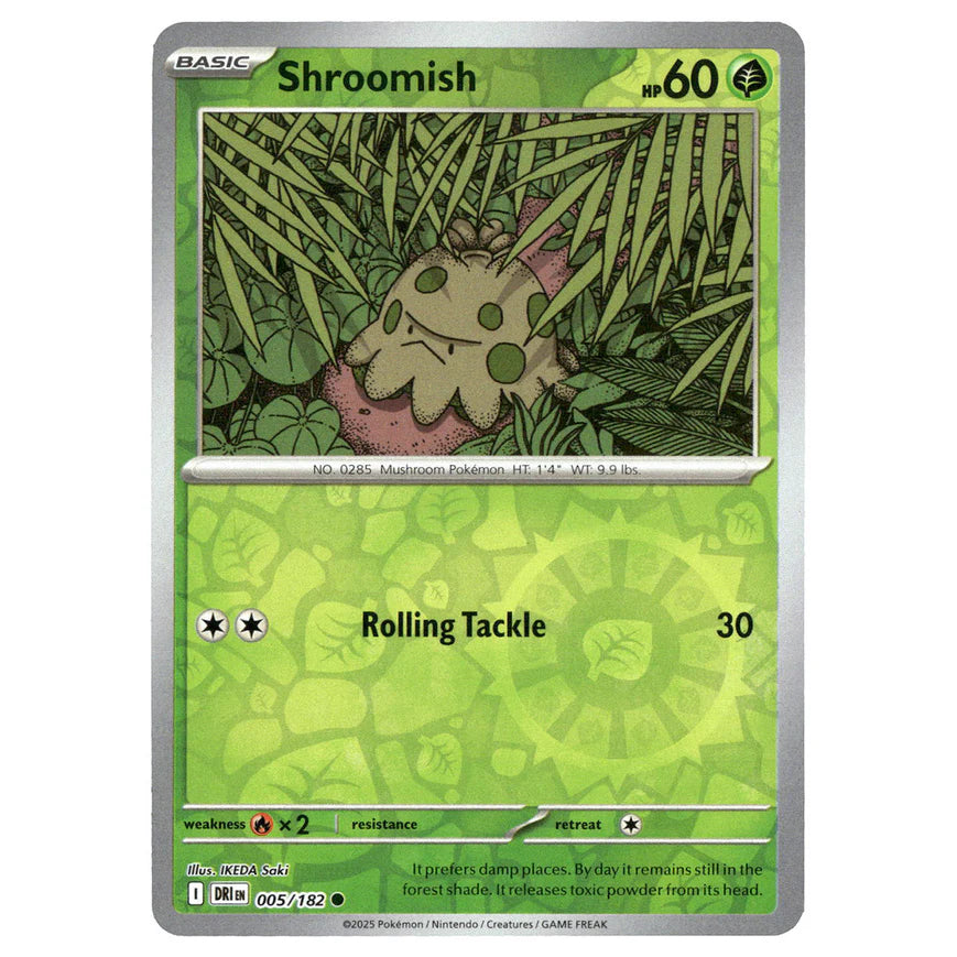 Destined Rivals - Green (Grass) Reverse Holo's - Pick your cards
