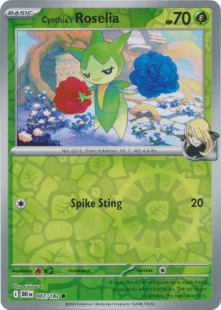 Destined Rivals - Green (Grass) Reverse Holo's - Pick your cards