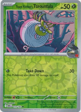 Destined Rivals - Green (Grass) Reverse Holo's - Pick your cards