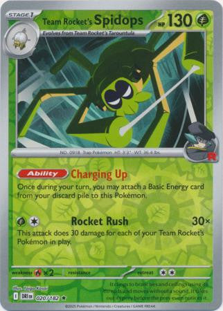 Destined Rivals - Green (Grass) Reverse Holo's - Pick your cards