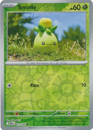 Destined Rivals - Green (Grass) Reverse Holo's - Pick your cards