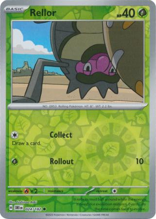 Destined Rivals - Green (Grass) Reverse Holo's - Pick your cards