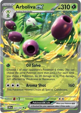 Destined Rivals 023/182 Arboliva ex (Half Art)