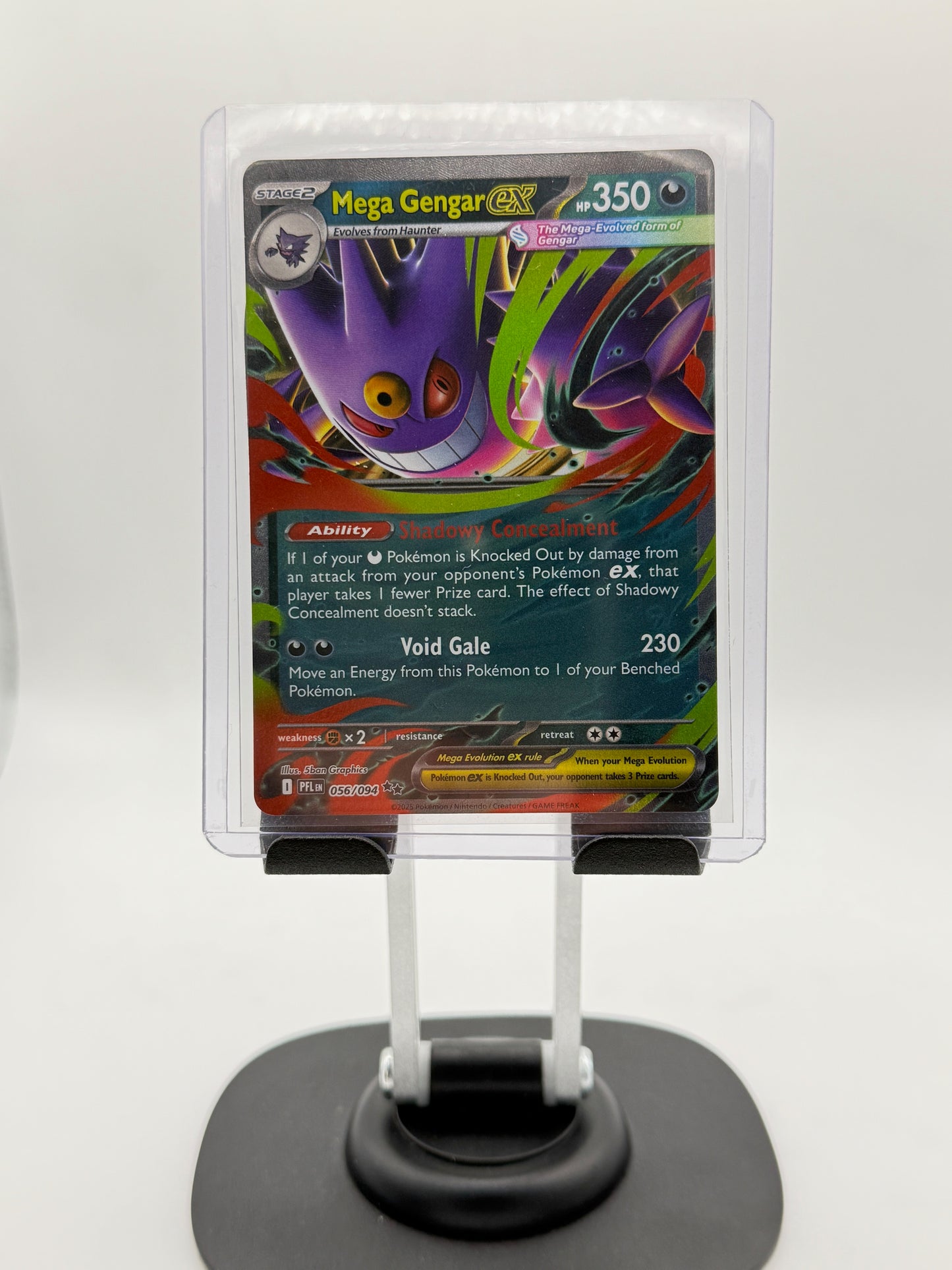 Phantasmal Flames 056/094 Mega Gengar ex (Half Art)