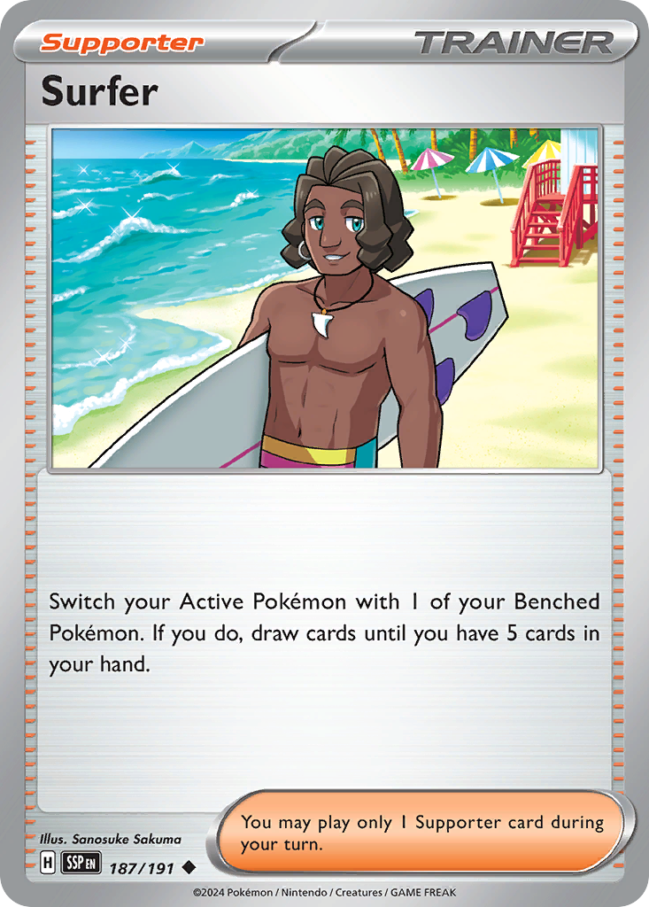 Pokemon - Surging Sparks - Choose your cards Common/Uncommon/Rare SV08