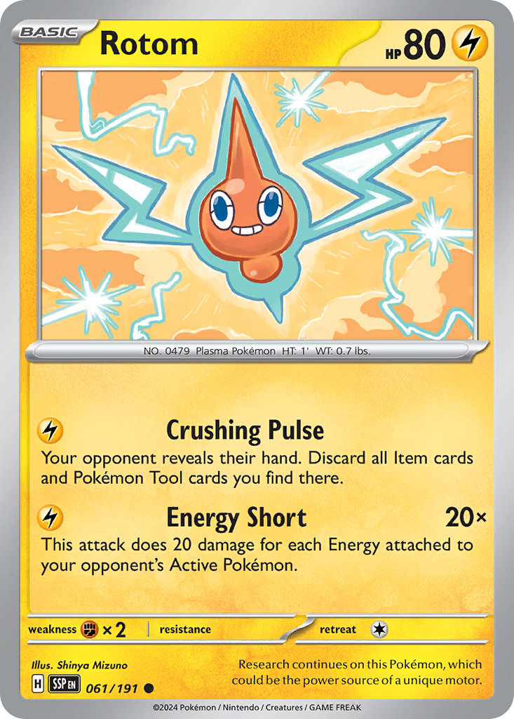 Pokemon - Surging Sparks - Choose your cards Common/Uncommon/Rare SV08