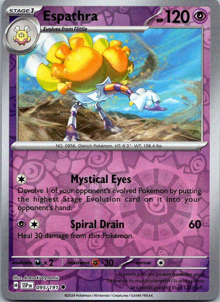 Pokemon Surging Sparks Reverse Holo's - Choose your Card - BUY 5 GET 6 FREE