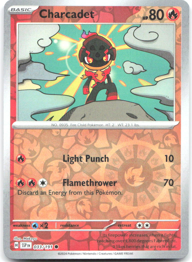 Pokemon Surging Sparks Reverse Holo's - Choose your Card - BUY 5 GET 6 FREE