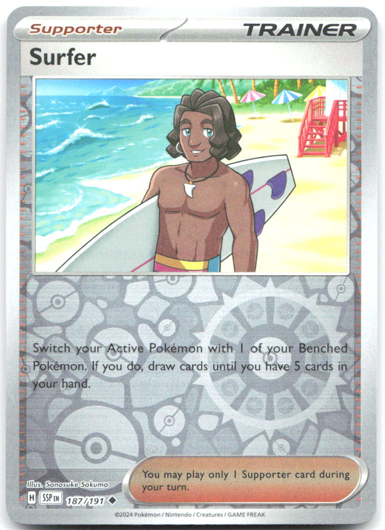 Pokemon Surging Sparks Reverse Holo's - Choose your Card - BUY 5 GET 6 FREE