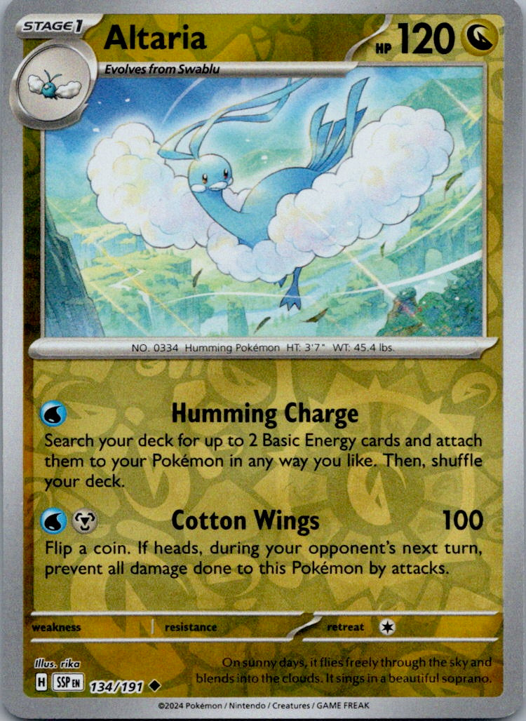 Pokemon Surging Sparks Reverse Holo's - Choose your Card - BUY 5 GET 6 FREE