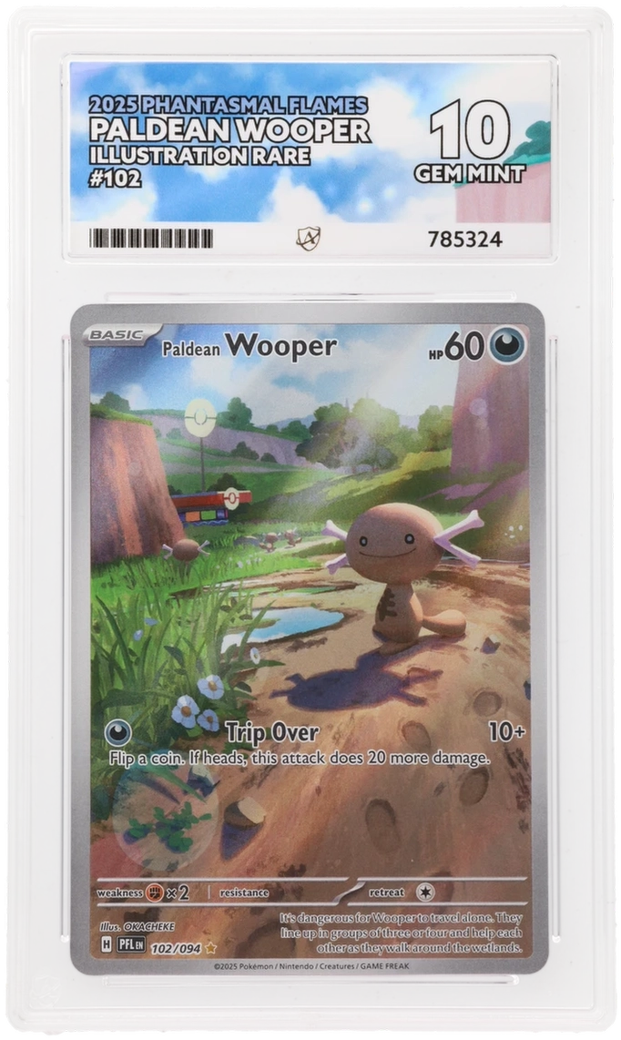 Paldean Wooper - ACE 10   (Front)