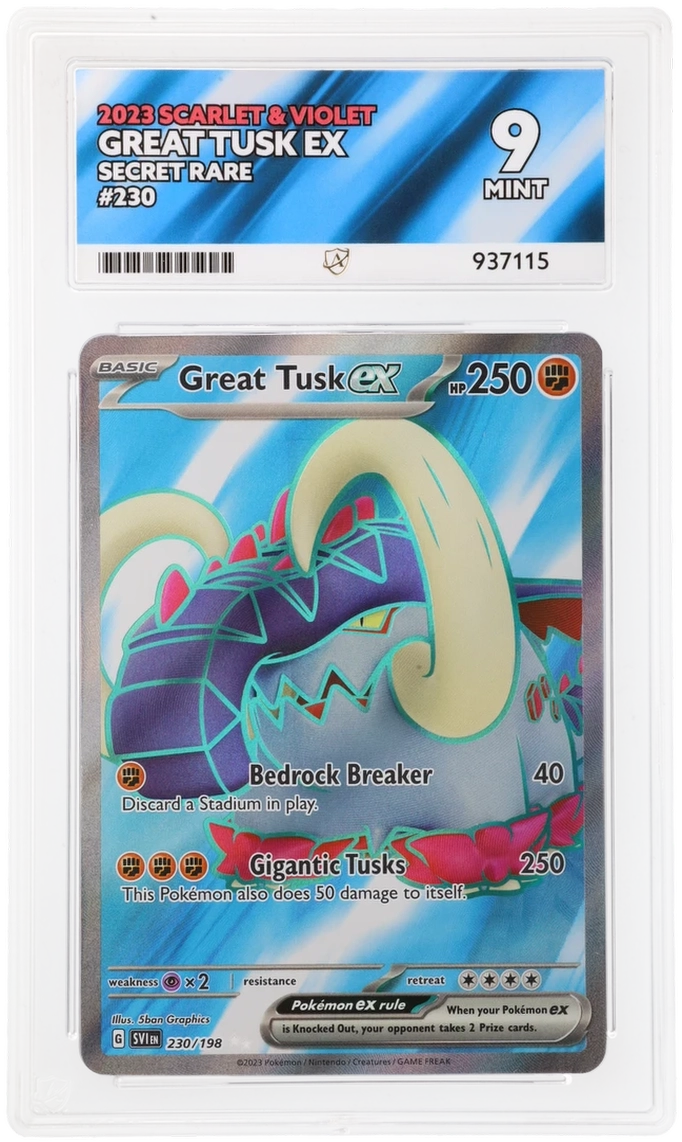 Great Tusk ex - ACE 9   (Front)