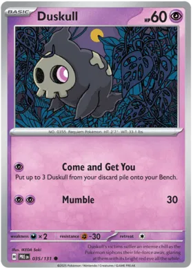 Prismatic Evolutions Master set bulk Psychic (Pink) Cards