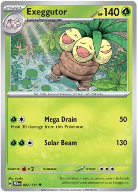 Prismatic Evolutions Master set bulk Grass (Green) Cards