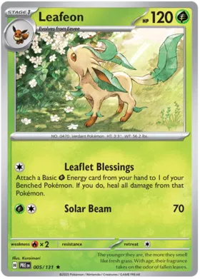 Prismatic Evolutions Master set bulk Grass (Green) Cards