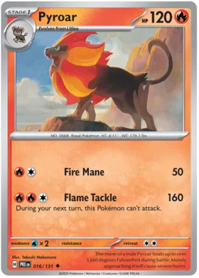 Prismatic Evolutions Master set bulk Fire (Red) Cards