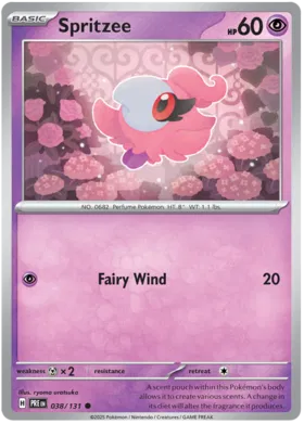 Prismatic Evolutions Master set bulk Psychic (Pink) Cards