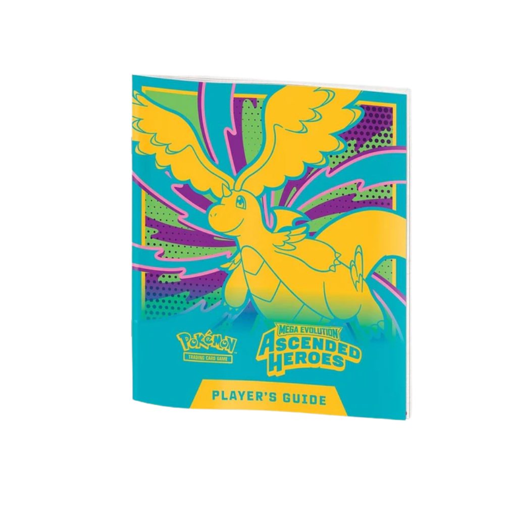 Pokemon Ascended Heroes ETB Player’s Guide Booklet – Set Checklist & Card Guide