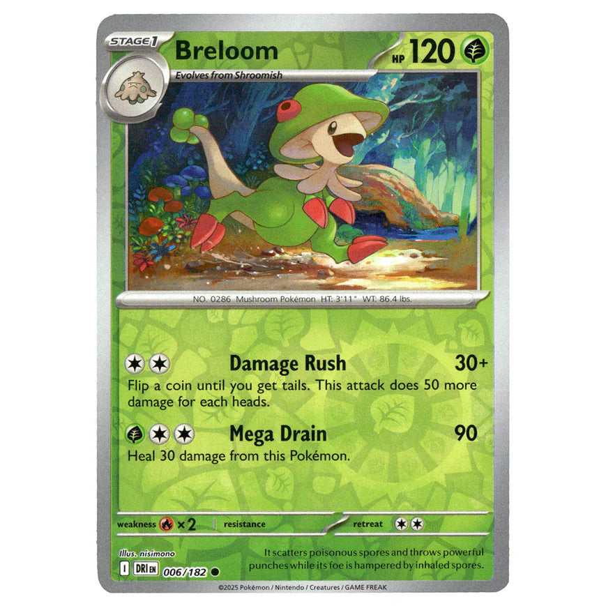 Destined Rivals - Green (Grass) Reverse Holo's - Pick your cards