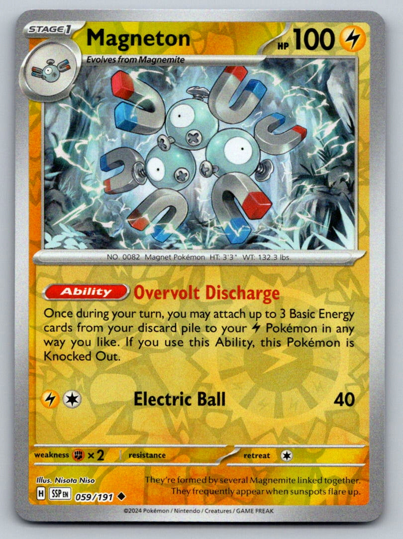 Pokemon Surging Sparks Reverse Holo's - Choose your Card - BUY 5 GET 6 FREE