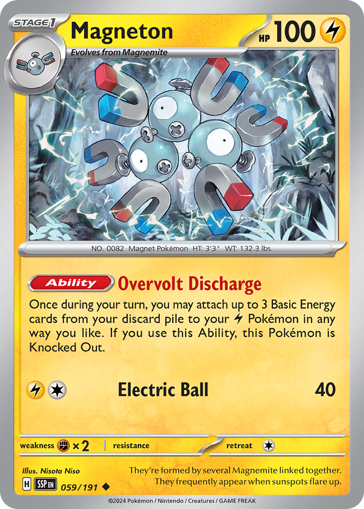 Pokemon - Surging Sparks - Choose your cards Common/Uncommon/Rare SV08
