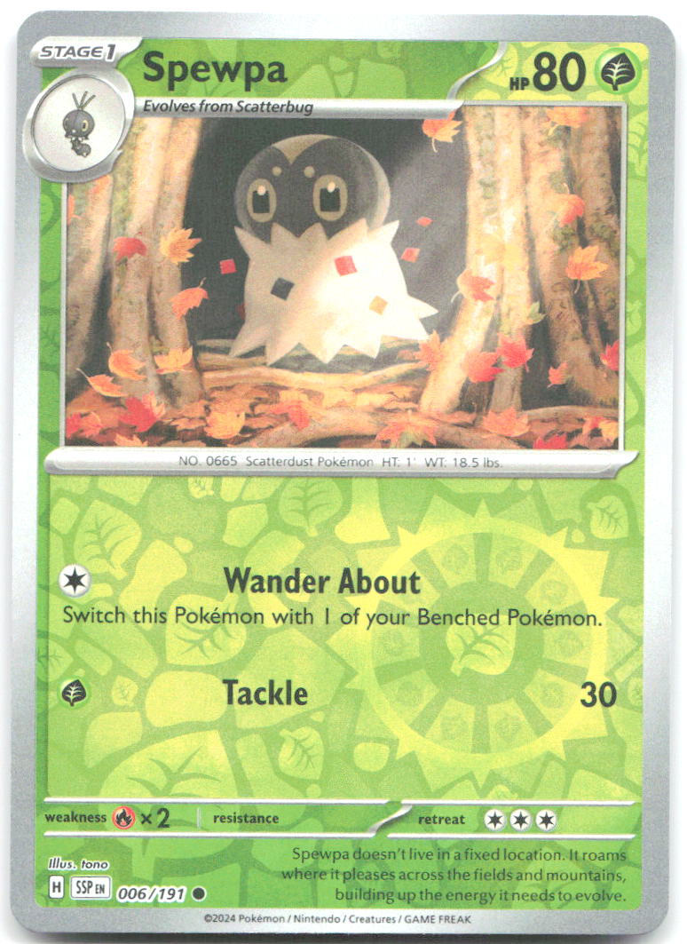 Pokemon Surging Sparks Reverse Holo's - Choose your Card - BUY 5 GET 6 FREE