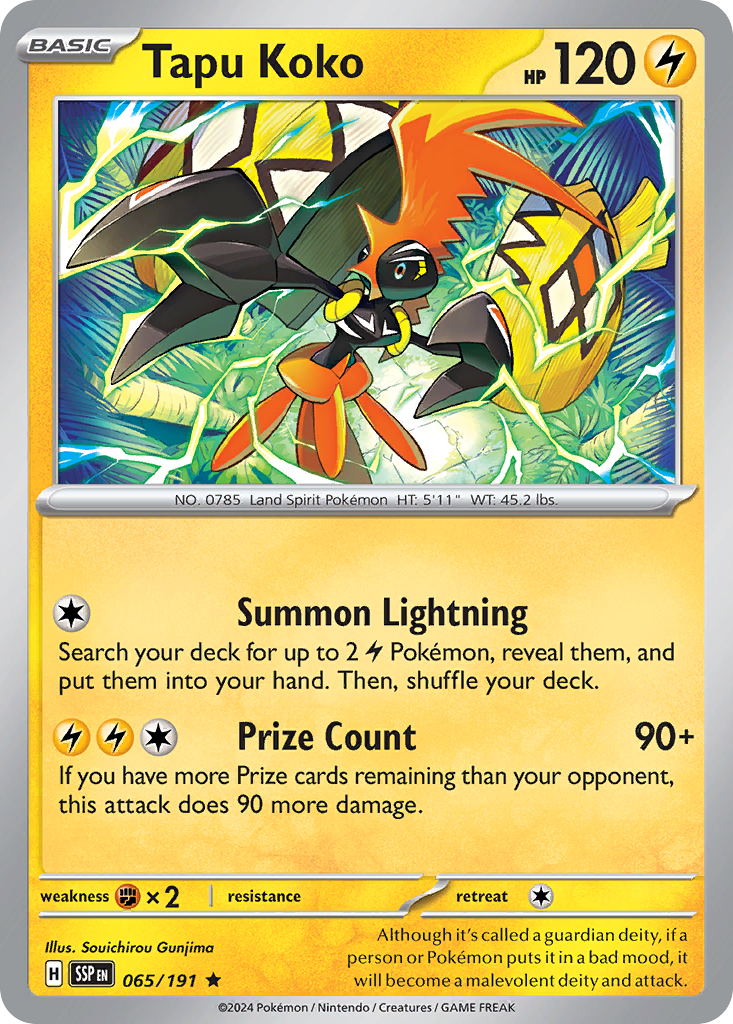 Pokemon - Surging Sparks - Choose your cards Common/Uncommon/Rare SV08