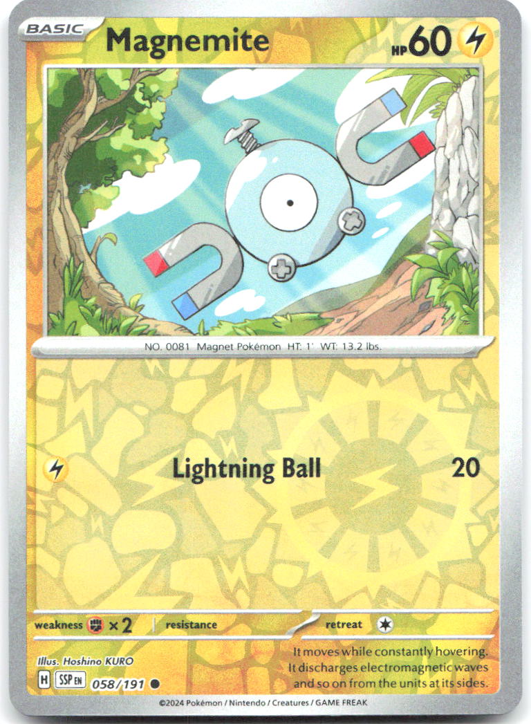 Pokemon Surging Sparks Reverse Holo's - Choose your Card - BUY 5 GET 6 FREE