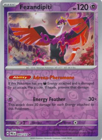 Prismatic Evolutions Master set bulk Psychic (Pink) Cards