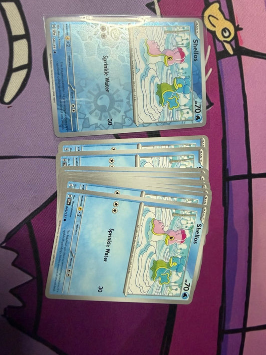 Shellos Bundle - 11 Common Plus Free Reverse Holo