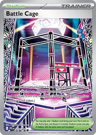 Phantasmal Flames - Battle Cage 116/094 Ultra Rare Pokemon Card
