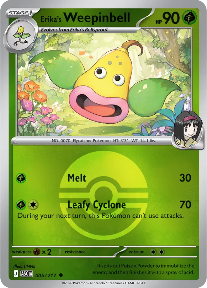 Pick Your Card - Green (Grass) Ascended Heroes