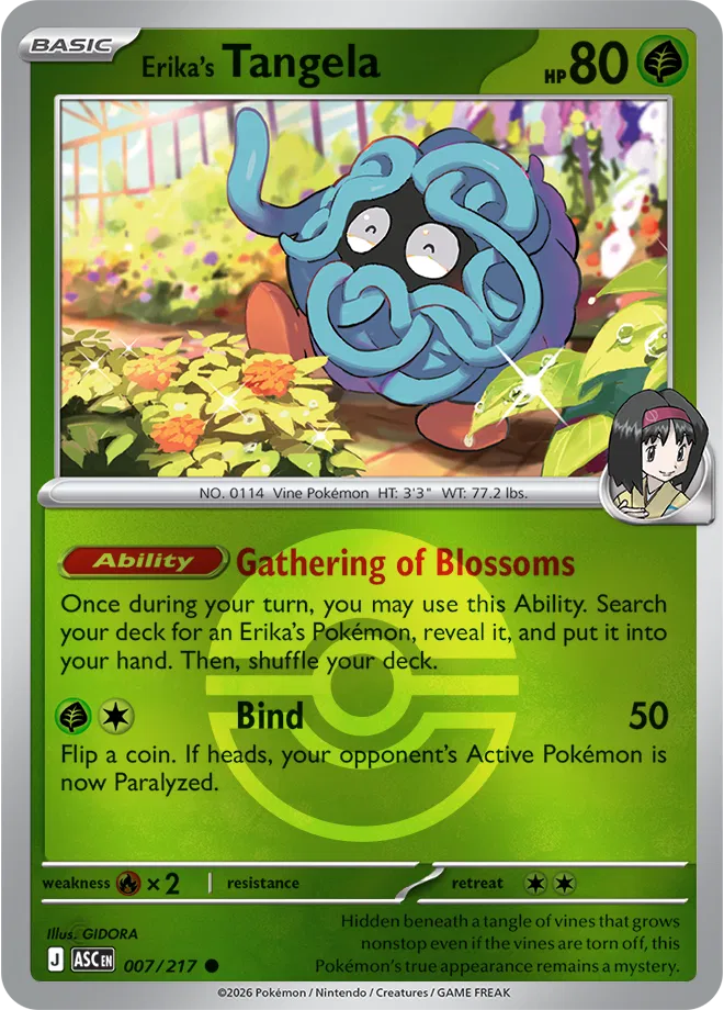 Pick Your Card - Green (Grass) Ascended Heroes