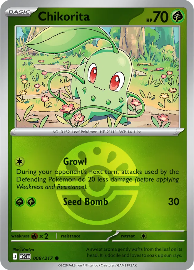 Pick Your Card - Green (Grass) Ascended Heroes