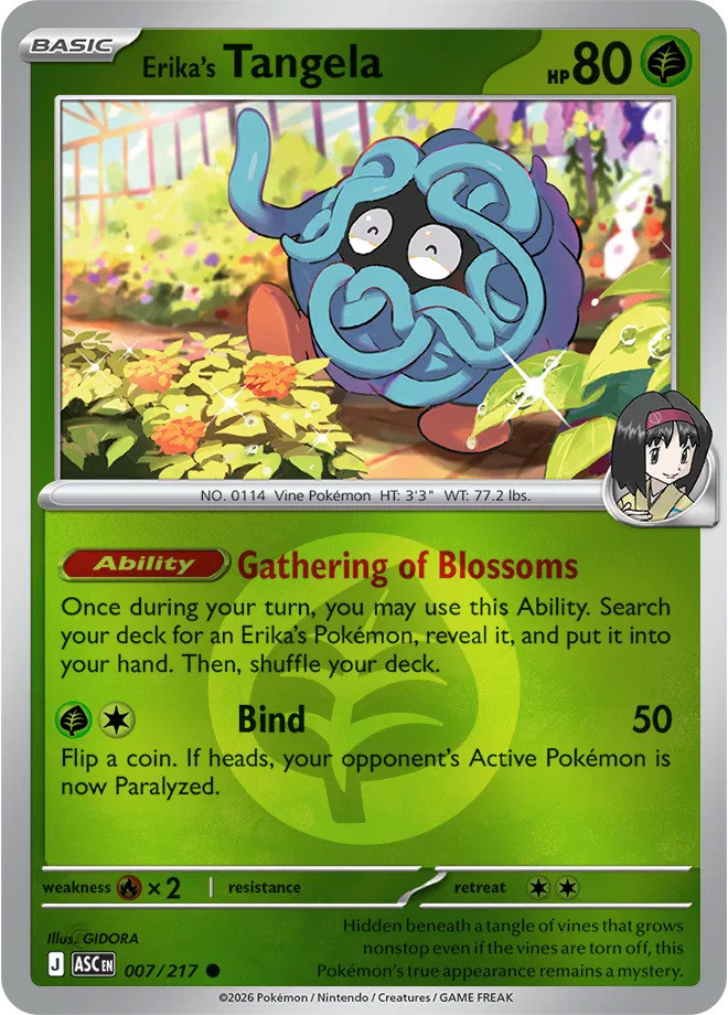 Pick Your Card - Green (Grass) Ascended Heroes