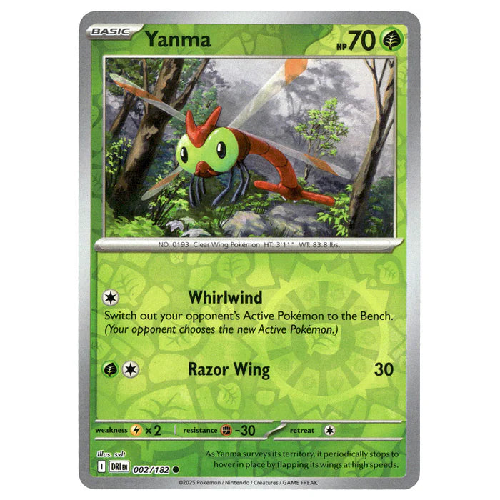 Destined Rivals - Green (Grass) Reverse Holo's - Pick your cards